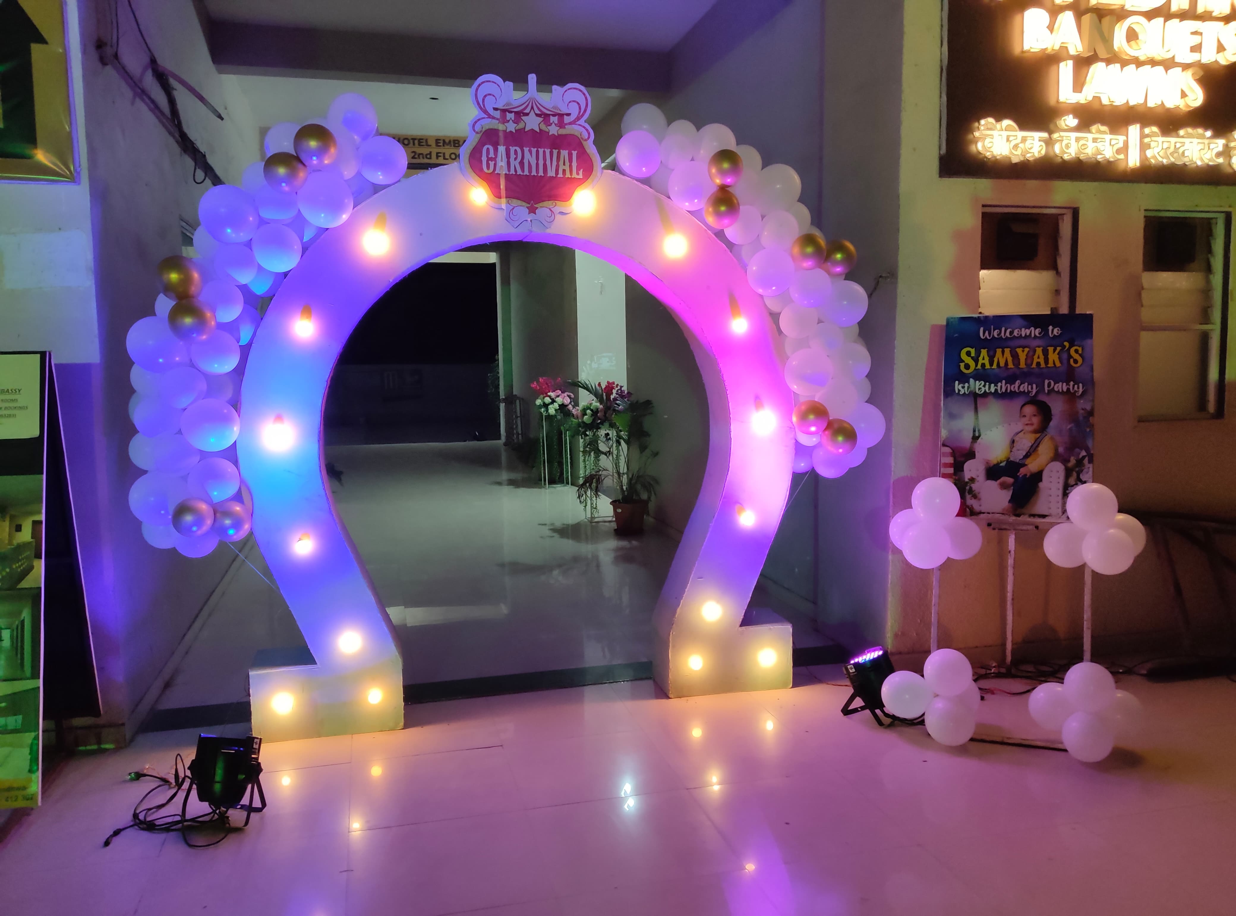 Adult birthday celebration