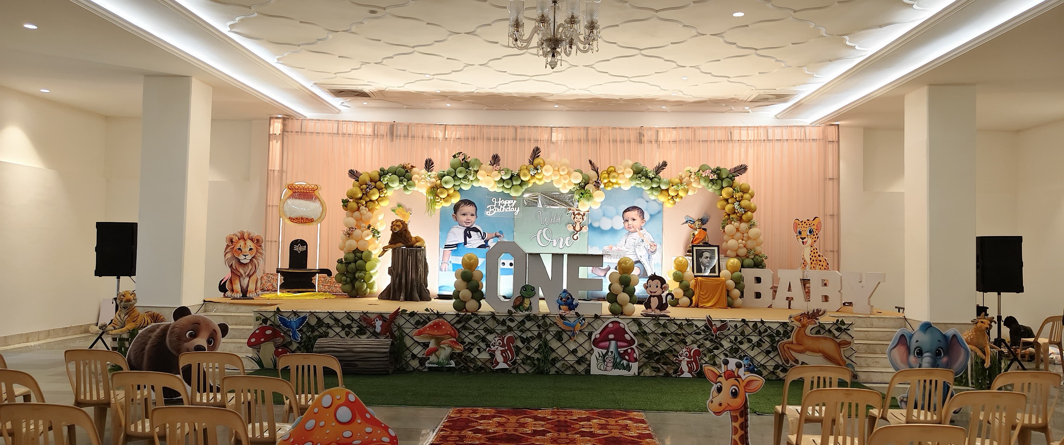 Balloon decoration birthday