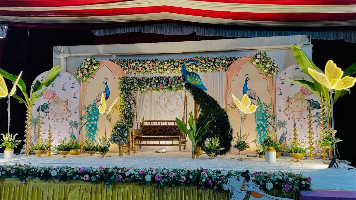 Awards ceremony backdrop